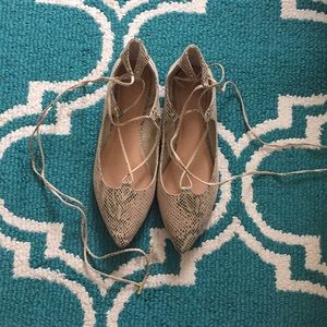 Old Navy Lace Up Flats